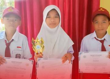 Siswa SDN 1 Lapandewa Kaindea Ukir Prestasi LCT
