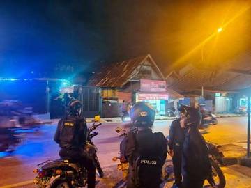 Patroli Presisi Diintesifkan Sat Samapta Polres Baubau  