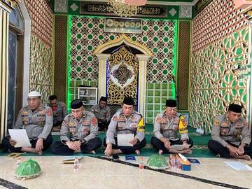 Binrohtal Rutin, Polres Baubau Perkuat Mental Personel