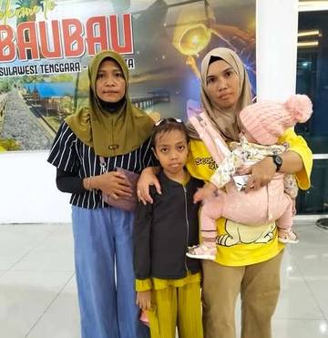 Posko Berbagi Baubau Dampingi Pengobatan Suci  ke Makassar