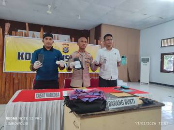 Polres Baubau Ungkap Peredaran Ganja, Satu Pelaku Ditangkap