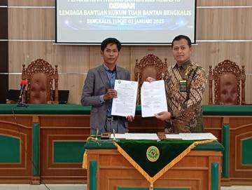 PN Bengkalis dan LBH Tuah Bantan Perkuat Posbakum