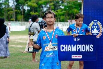 M. Habibi Abi Akbar Wakili Riau di Piala Soeratin U-13