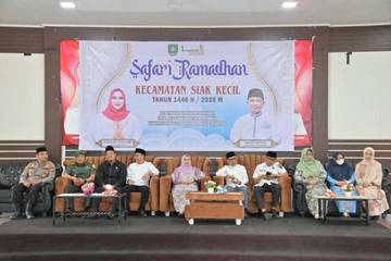 Safari Ramadan Bupati Bengkalis di Kecamatan Siak Kecil