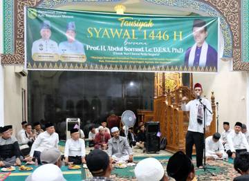 Tausiah Syawal UAS, Meranti Pererat Ukhuwah Islamiah
