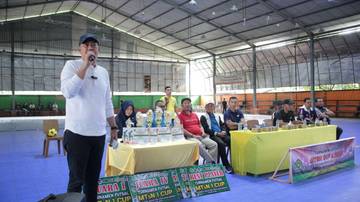 Turnamen Futsal Meranti Ciptakan Atlet Muda Berprestasi