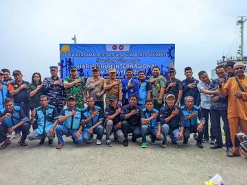 Apresiasi Buruh, Bupati Meranti Minta Aspirasi Disampaikan Damai