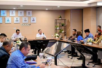 Bupati Meranti Audiensi Dengan Dirut ASDP Indonesia