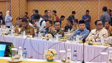 Bupati Meranti Temui Dua Menteri Bahas Program