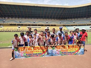 SSB Rumbai SC Binaan PHR Raih Juara di Nasional 