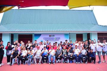 Bengkalis Open Tennis Beginner Tournament Resmi Dibuka