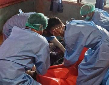 Mayat Membusuk Gegerkan Warga Desa Bumbung Bengkalis