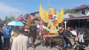Pagelaran Budaya Jawa Meriahkan HUT RI di Selatbaru