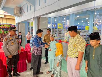 Bupati Asmar Resmikan Kampung Mart Dorong Ekonomi Lokal