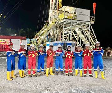 PHR Tajak Sumur Mustang Hitam di Siak