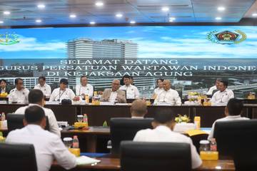 Jaksa Agung dan PWI Perkuat Sinergi Pers Nasional