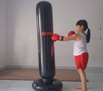 Punching Bag,Teman Baru Saat Main di Rumah