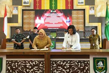 Pemkab Bengkalis Jalin Sinergi Hukum Bersama Pengadilan Negeri