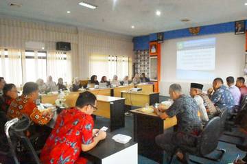 Kesbangpol Bengkalis Teken Perjanjian Kinerja dan Pakta Integritas