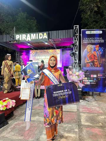 Anisa Humairo Ranner Up 1 Puteri Kebudayaan Bengkalis 