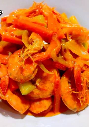 Udang Asam Manis Mudah Dimasak Untuk Menu Harian
