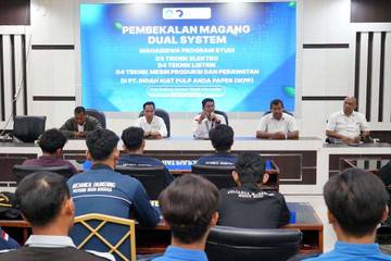 Pembekalan Mahasiswa Peserta Magang Dual System PT.IKPP