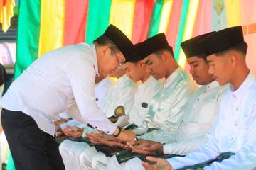 MAN 1 Bengkalis Laksanakan Khatam Alquran Tahunan