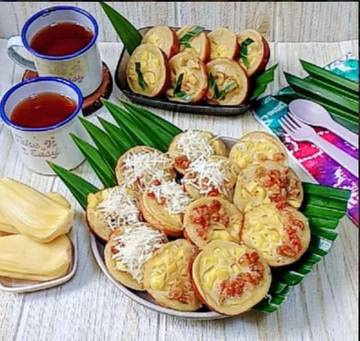 Roti Manis Pisang Keju Nangka Kismis Khas Banjar