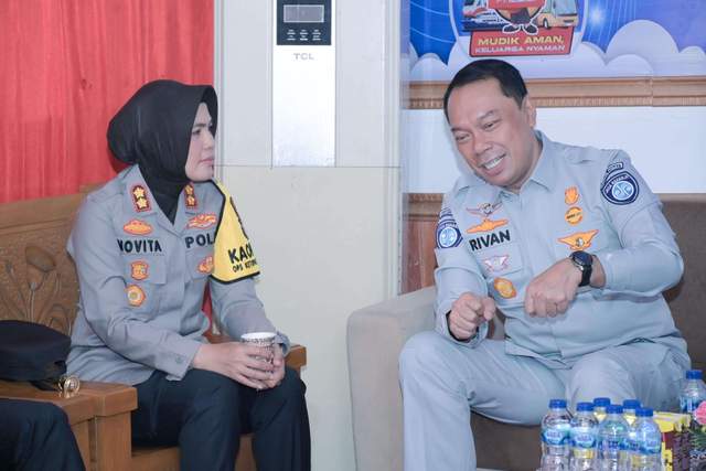 Dirut Jasa Raharja Tinjau Posyan Terpadu 2 Provinsi