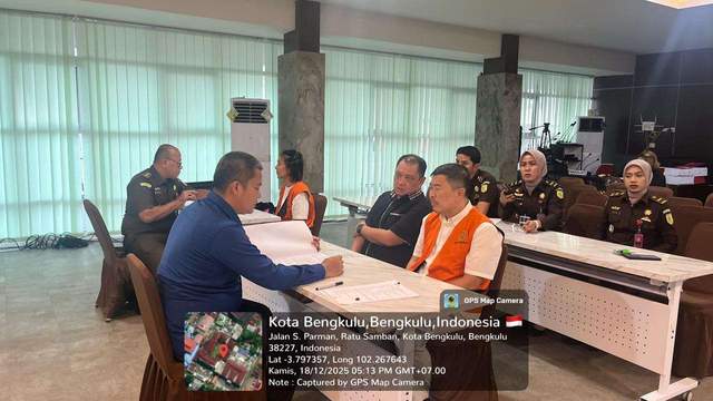 Enam Tersangka Kasus Proyek Tol Bengkulu Dilimpahkan