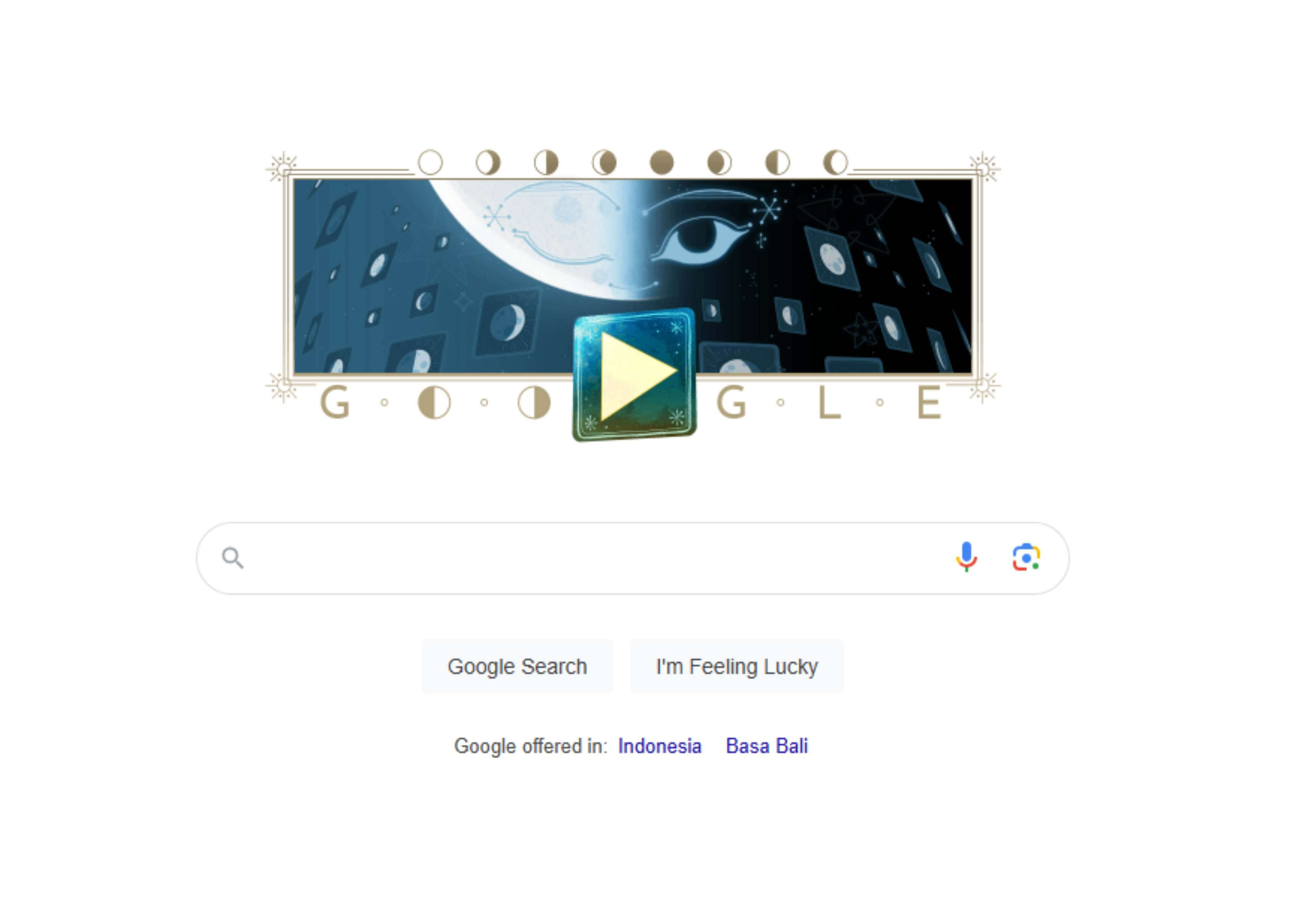 Google Doodle Peringati Rise of the Half Moon