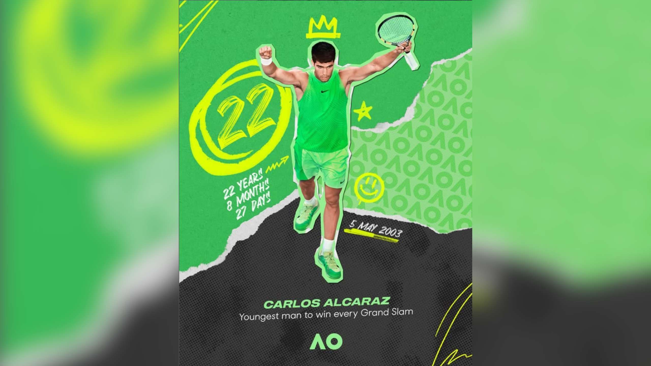 Alcaraz Termuda Lengkapi Empat Grand Slam Dunia Tenis