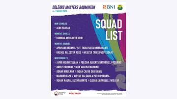Orleans Masters 2025: Skuad Indonesia Berjuang di Prancis