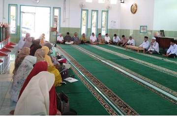 CJH  Muara  Bangkahulu  Mengikuti  Manasik  Haji  Tahap  II