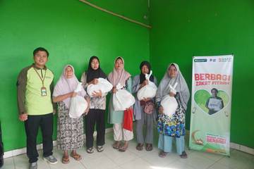 BMH Bengkulu Salurkan 500 Paket Berkah Fitrah 