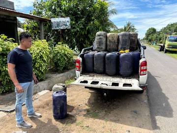 Diduga Timbun Solar, Sopir Truk Asal Sumut Diamankan