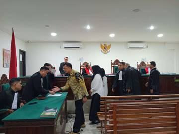 Dugaan Korupsi Makan Minum, Tiga Terdakwa Divonis Setahun