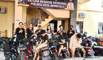 Seminggu Pekat Nala, Polda Bengkulu Amankan 101 Orang