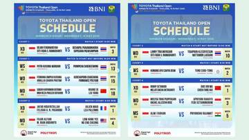 12 Wakil Indonesia Siap Tempur di Thailand Open