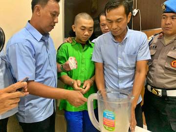 Polda Bengkulu Musnahkan Sabu Senilai Miliaran Rupiah