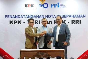 Strategi Cegah Korupsi, KPK Gandeng TVRI dan RRI