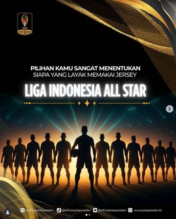 Voting Liga All Stars 2025 Resmi Dibuka!