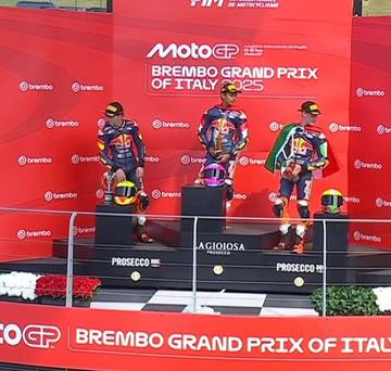 Pembalap Indonesia, Juara Satu di Italia