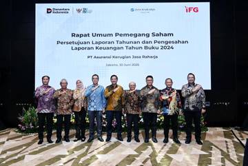 RUPS, Jasa Raharja Setor Dividen Rp1,1 Triliun ke-Negara   