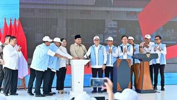 Presiden Prabowo Resmikan 80.081 Koperasi Merah Putih