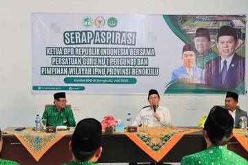 Ketua DPD-RI Serap Aspirasi Guru NU Bengkulu