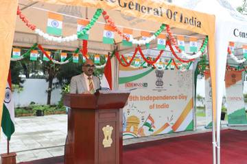 Konsulatjen India Medan Rayakan Hari Kemerdekaan India ke-79