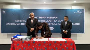 General Manager Hotel Santika Bengkulu Berganti
