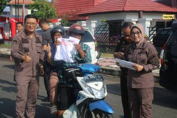 Turun ke Jalan, Kejari Bengkulu Ajak Berantas Korupsi