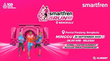 SMARTFREN Fun Run 2025 Hadir di Bengkulu